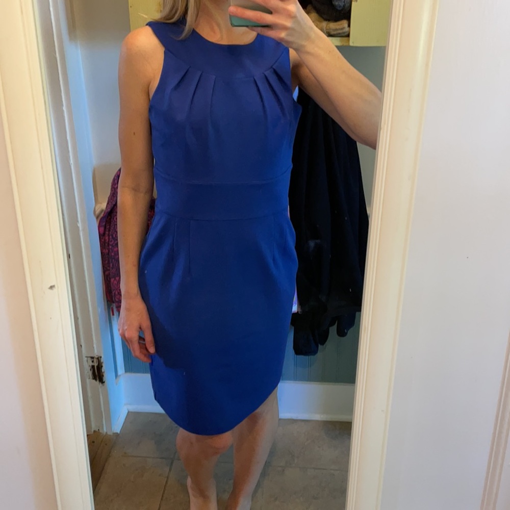 Banana republic blue dress size 8
